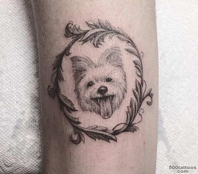 Cute Dog Tattoo  Best Tattoo Ideas Gallery_37