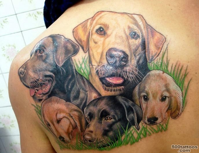 Dog Tattoos For Men   The Coolest Dog Tattoo Designs_32