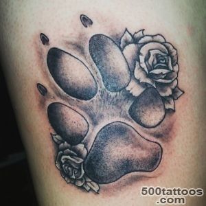 65 Best Paw Print Tattoo Meanings and Designs to Appreciate Your Pets_25