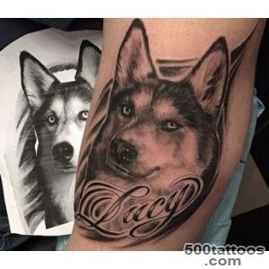 Here are the coolest 14 Husky dog tattoos out there   Husky Lovers_39