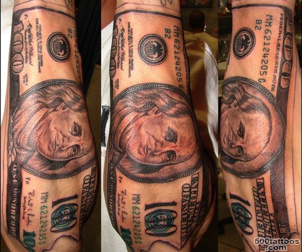 35 Arresting Money Tattoos   SloDive_19
