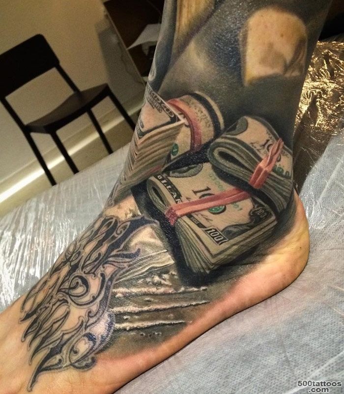 Cash Ankle, 100 Dollar Bills  Best tattoo ideas amp designs_5