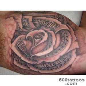 23 Tremendous Money Rose Tattoo Ideas   SloDive_38