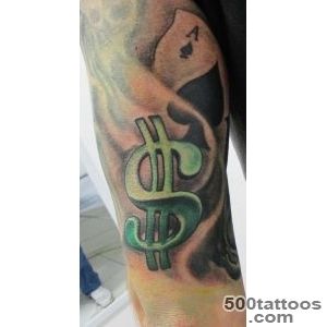 dollar sign tattoo Make money f#€k bitches  Tattoos by me _31