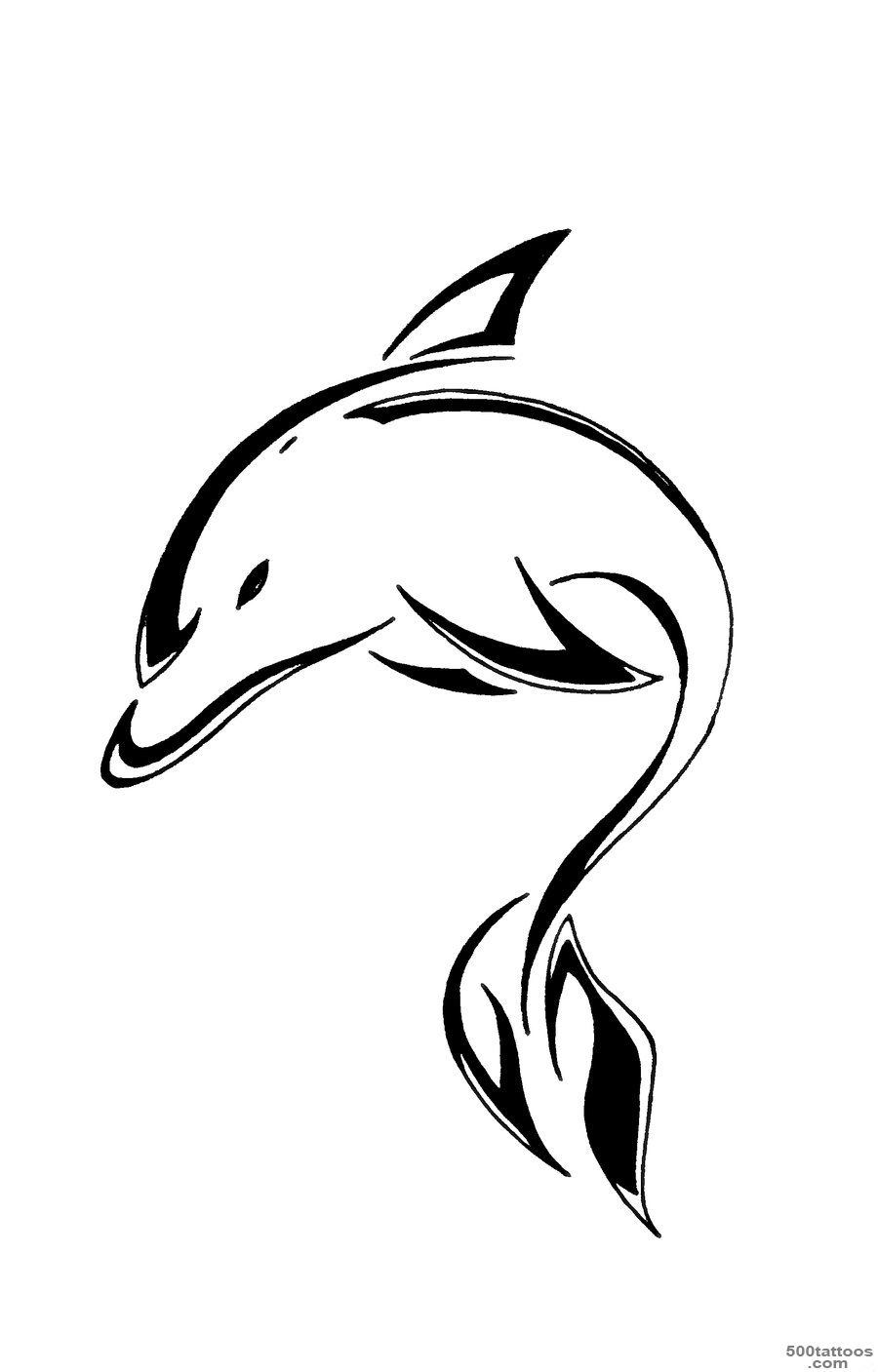 35+ Awesome Dolphin Tattoo Designs_13