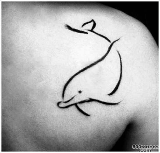 40+ Stunning Dolphin Tattoo Designs and Ideas_2