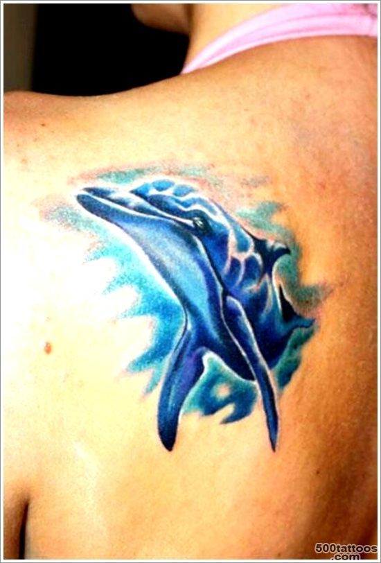 40+ Stunning Dolphin Tattoo Designs and Ideas_3