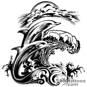 Glitter Dolphin Tattoo Designs  Tattoobitecom_46