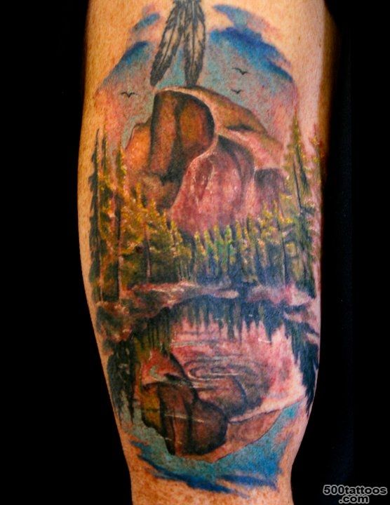 DeviantArt More Like Half Dome Tattoo by Jackie Rabbit by ..._3