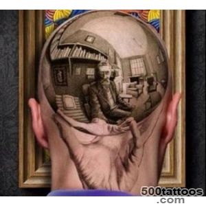 Chrome sphere  10 Most Hilarious Baldhead Tattoos in the World!_35