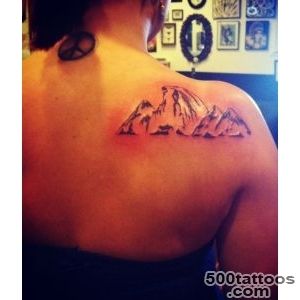 Tattoos on Pinterest  Mountain Tattoos, World Map Tattoos and Map _16