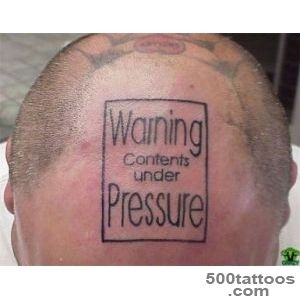 Warning Dome Tattoo  Ugly Tattoos  Stupid Tattoo Pictures_10