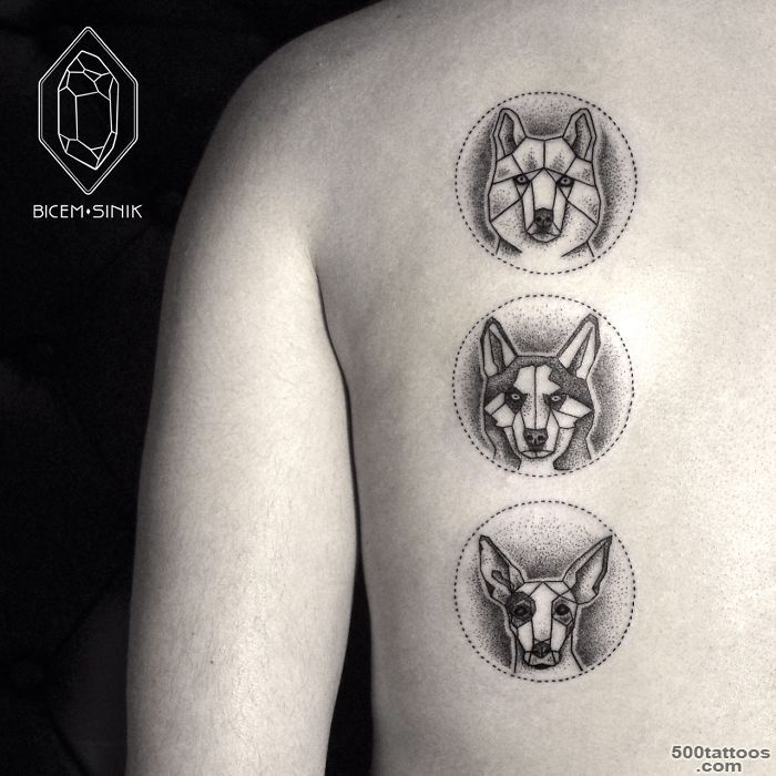 Geometric Line And Dot Tattoos By Turkish Artist Prove Less Is ..._28