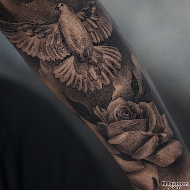 40+ Creative Dove Tattoo Designs and Symbolic Meaning   Peace, Harmony_5