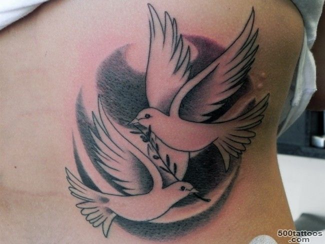 40+ Creative Dove Tattoo Designs and Symbolic Meaning   Peace, Harmony_10