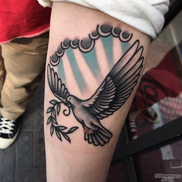 40+ Creative Dove Tattoo Designs and Symbolic Meaning   Peace, Harmony_19