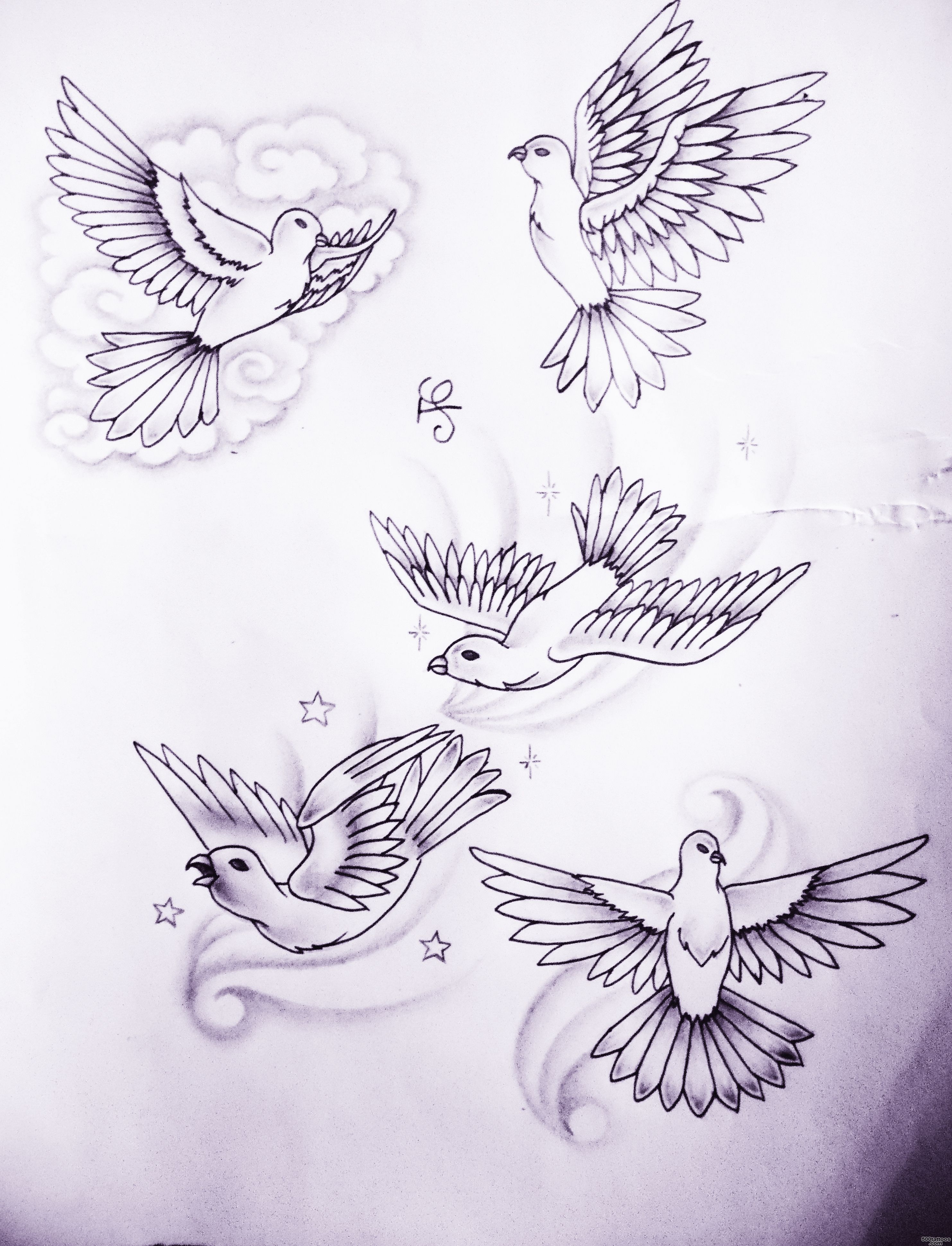 Dove Tattoos Designs, Ideas and Meaning  Tattoos For You_23