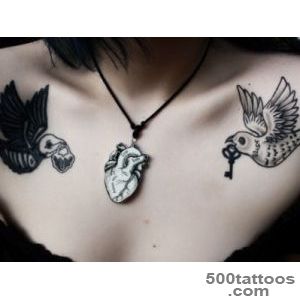 40+ Creative Dove Tattoo Designs and Symbolic Meaning   Peace, Harmony_45