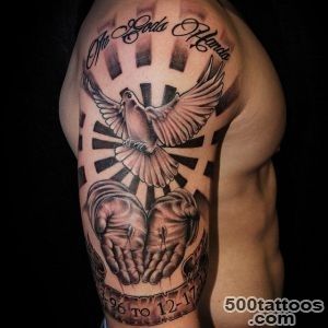 40+ Creative Dove Tattoo Designs and Symbolic Meaning   Peace, Harmony_46
