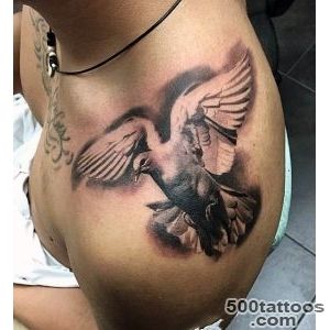 50 Dove Tattoos For Men   Soaring Designs With Harmony_25