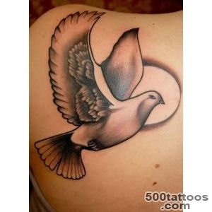 55 Peaceful Dove Tattoos  Art and Design_14