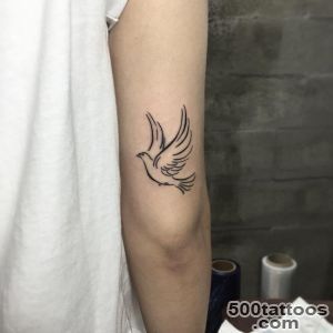 100 Charming Dove Tattoos And Meanings [2016]_32