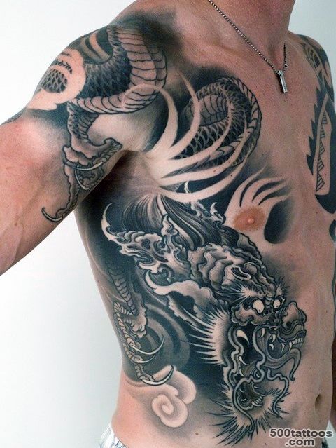 50 Deadly Dragon Tattoos For Men   Manly Mythical Monsters_27