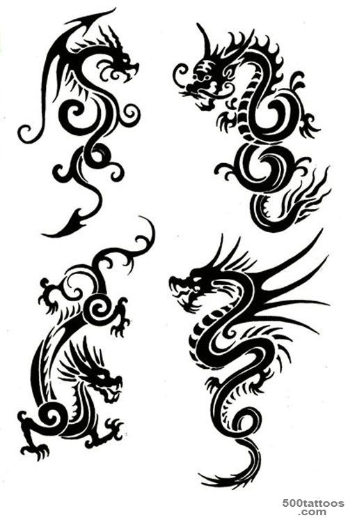 1000+ ideas about Tribal Dragon Tattoos on Pinterest  Dragon ..._47