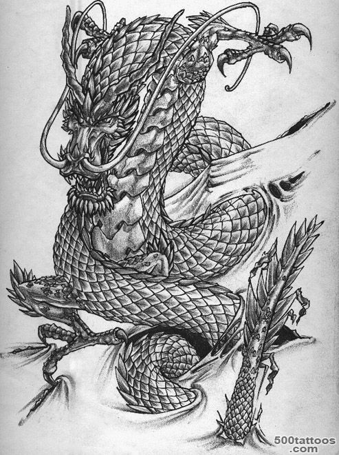 DeviantArt More Like Chinese Dragon Tattoo by Risachantag_41
