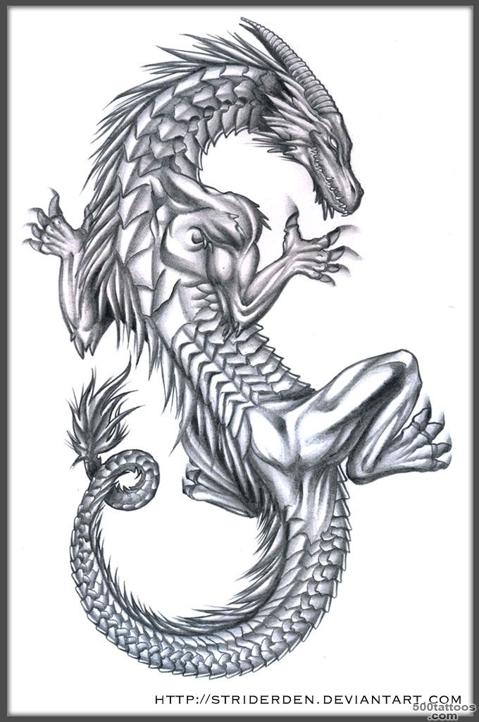 DeviantArt More Like Chinese dragon tattoo design by shaneandhisdog_3