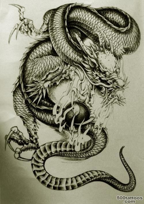 Dragon Tattoo Gallery  Oriental Dragon Tattoo Designs Style 28 ..._37