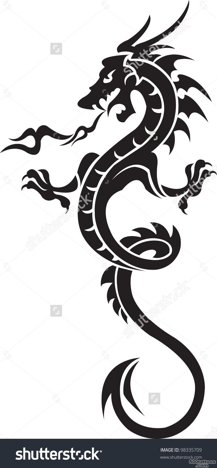 Dragon Tattoo Stock Photos, Images, amp Pictures  Shutterstock_20