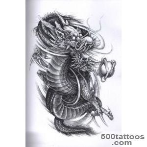 Dragon Tattoo Design #dragon #tattoos #tattoo  wzory  Pinterest _29