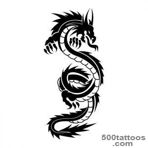 Tribal Dragon Tattoo   ClipArt Best_35