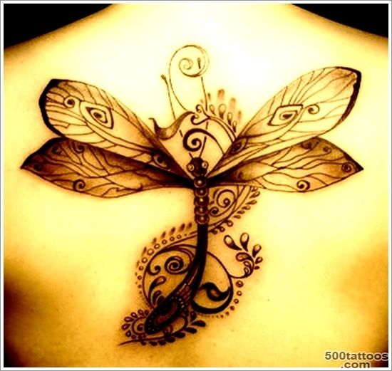 35 Cute and Sexy Dragonfly Tattoo Designs_34