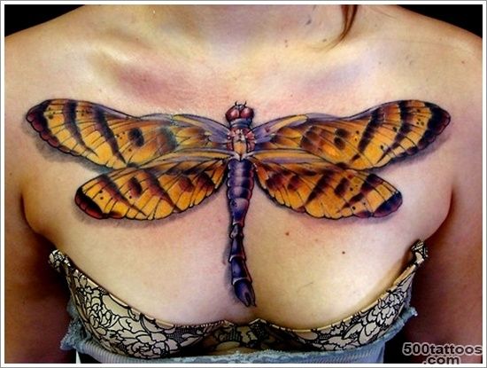 35 Cute and Sexy Dragonfly Tattoo Designs_50