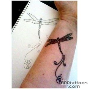 35 Cute and Sexy Dragonfly Tattoo Designs_27