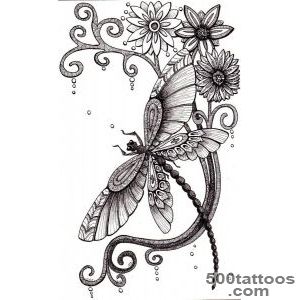 DragonFly tattoo sketch  Best Tattoo Ideas Gallery_26