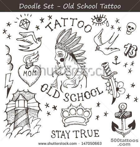 A tribal drawn tattoo on the forearm with clean detail