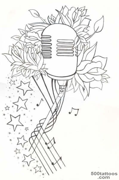 Drawn tattoo in refined abstract style on the shoulder