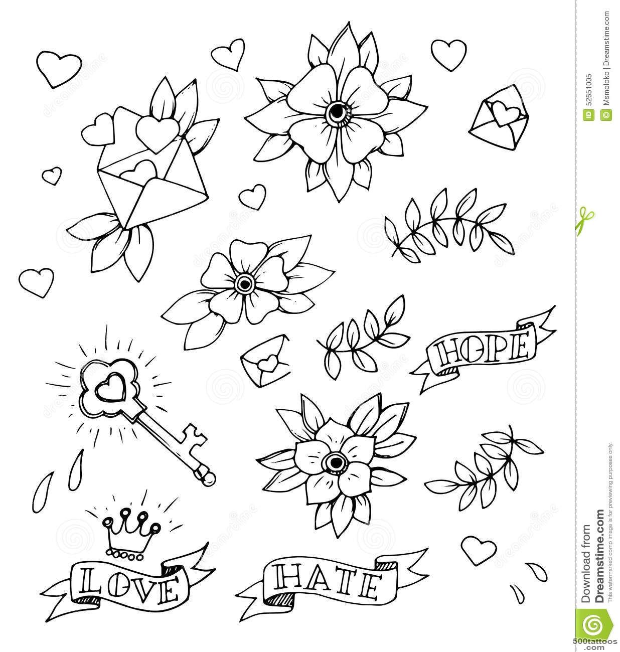 A striking drawn tattoo using minimalist technique on the back