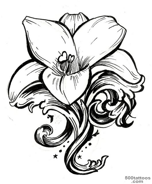 Crisp fine-line drawn tattoo design on the upper arm