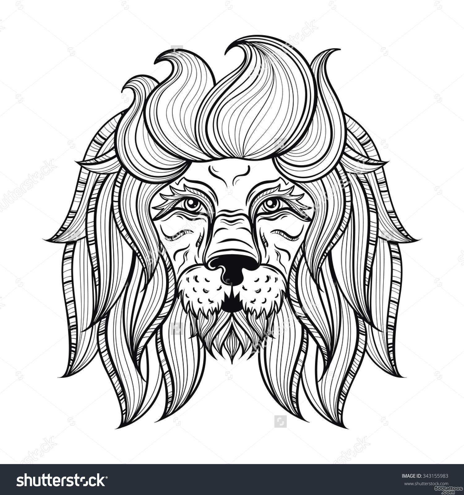 Black and grey drawn tattoo with powerful linework on the wrist