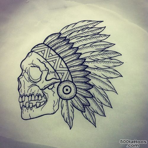 Drawn tattoo idea in dotwork style for the chest