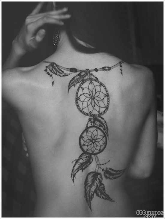 45 Amazing Dreamcatcher Tattoos and Meanings_2