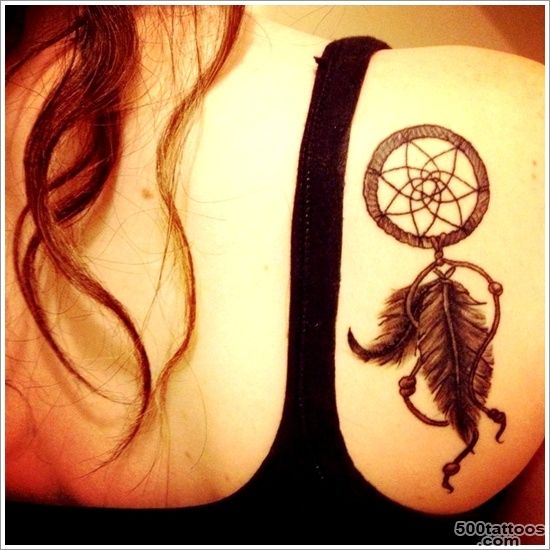 45 Amazing Dreamcatcher Tattoos and Meanings_19