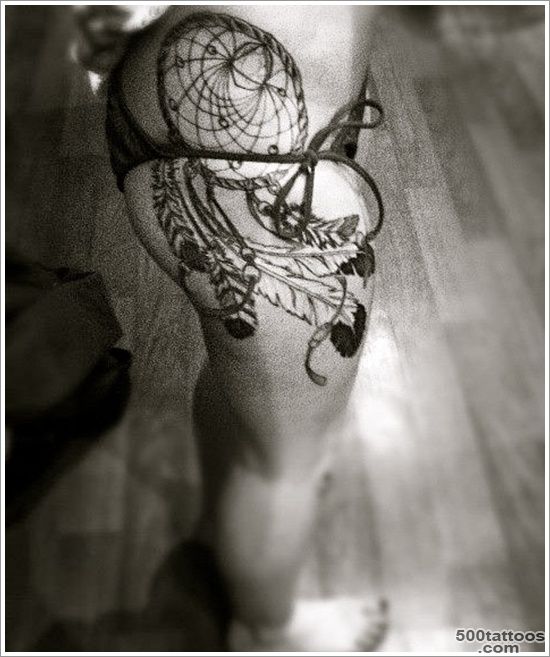 45 Amazing Dreamcatcher Tattoos and Meanings_28