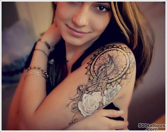 45 Amazing Dreamcatcher Tattoos and Meanings_38