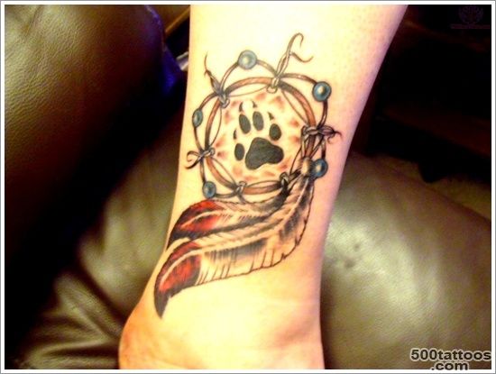 45 Amazing Dreamcatcher Tattoos and Meanings_46