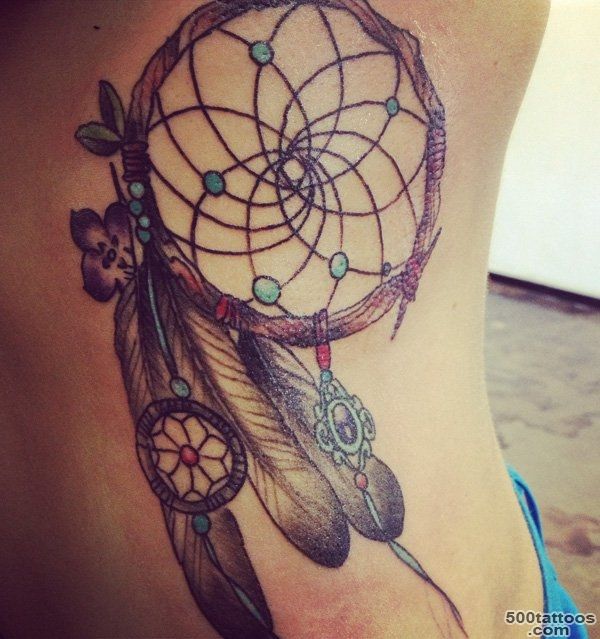 50 Dreamcatcher Tattoo Designs for Women  Art and Design_25